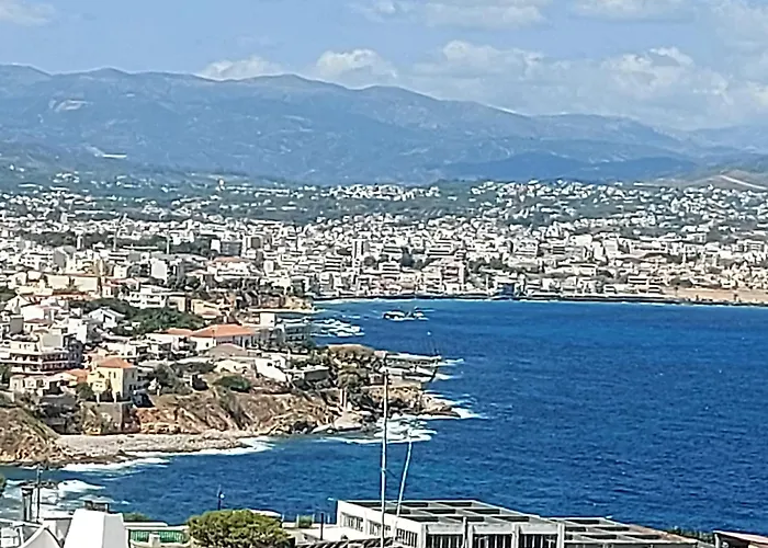 Eolia Apartment In Chania With Sea&City View