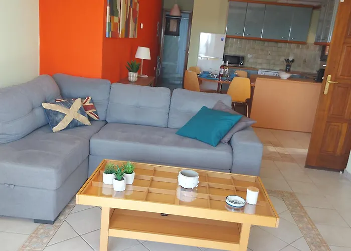Eolia Apartment In Chania With Sea&City View